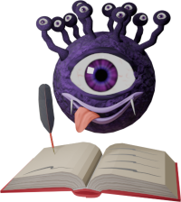 Tabletop Scribe mascot